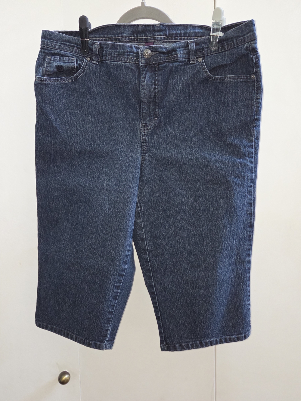 Classic Dark Blue Women's Jean Shorts